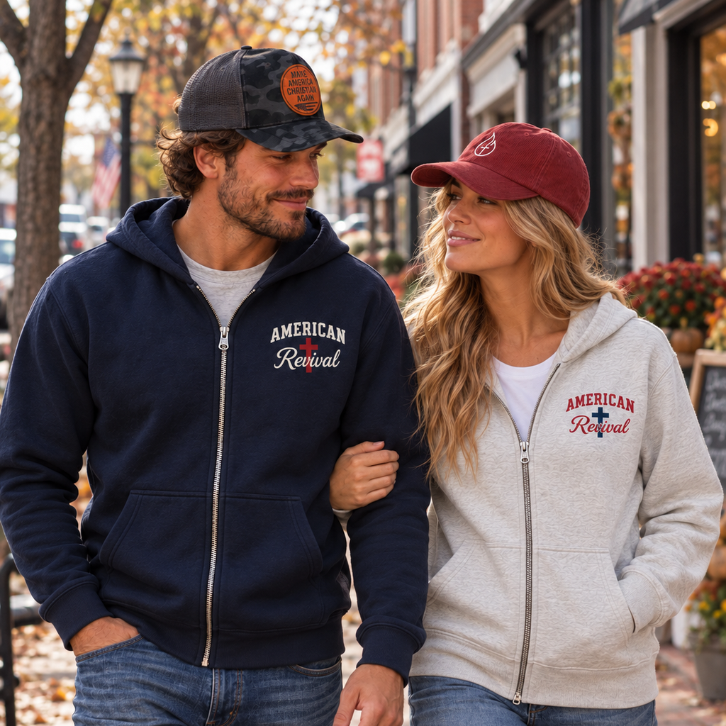 American Revival Heavyweight Zip-Up Hoodie