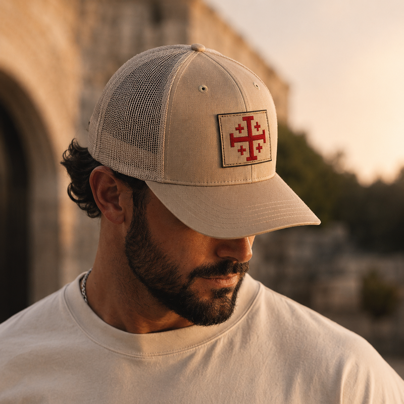 The Kingdom Leather Patch Hat