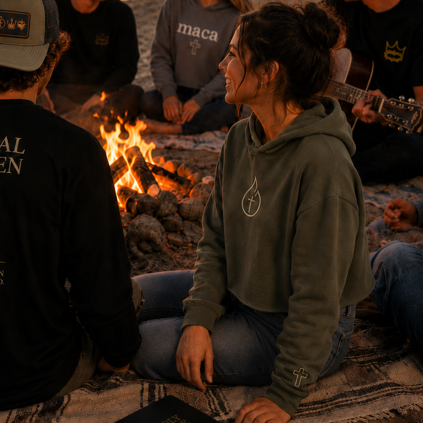 REVIVAL Crop Hoodie