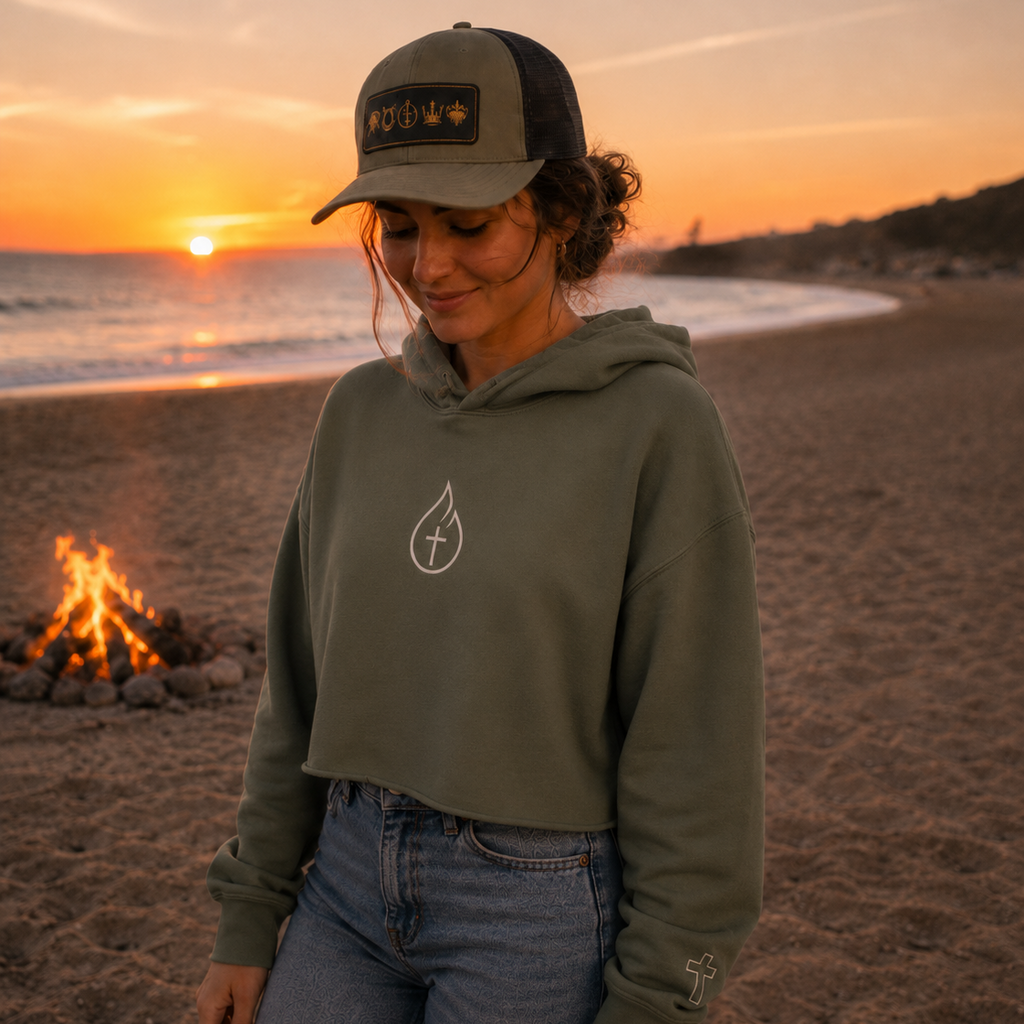 REVIVAL Crop Hoodie