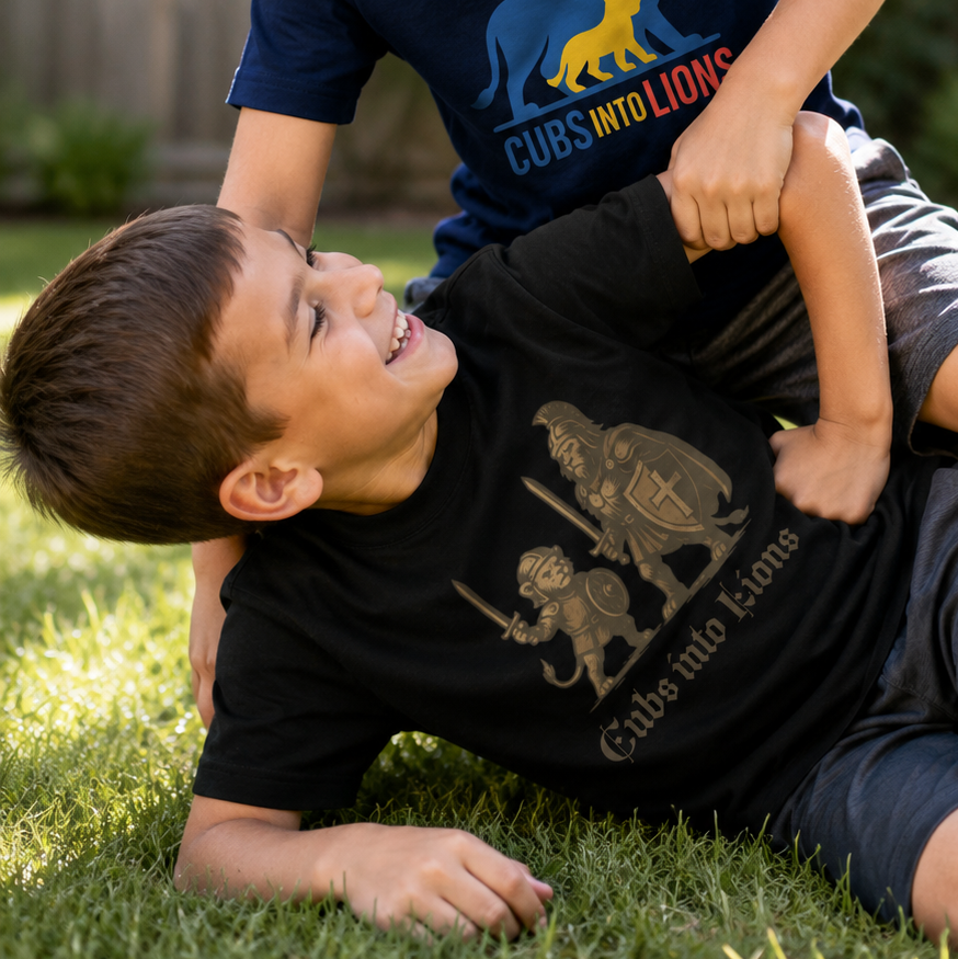 Cubs Into Lions — Warrior Edition Tee
