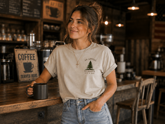 An Appeal To Heaven | Faded Bone Tee