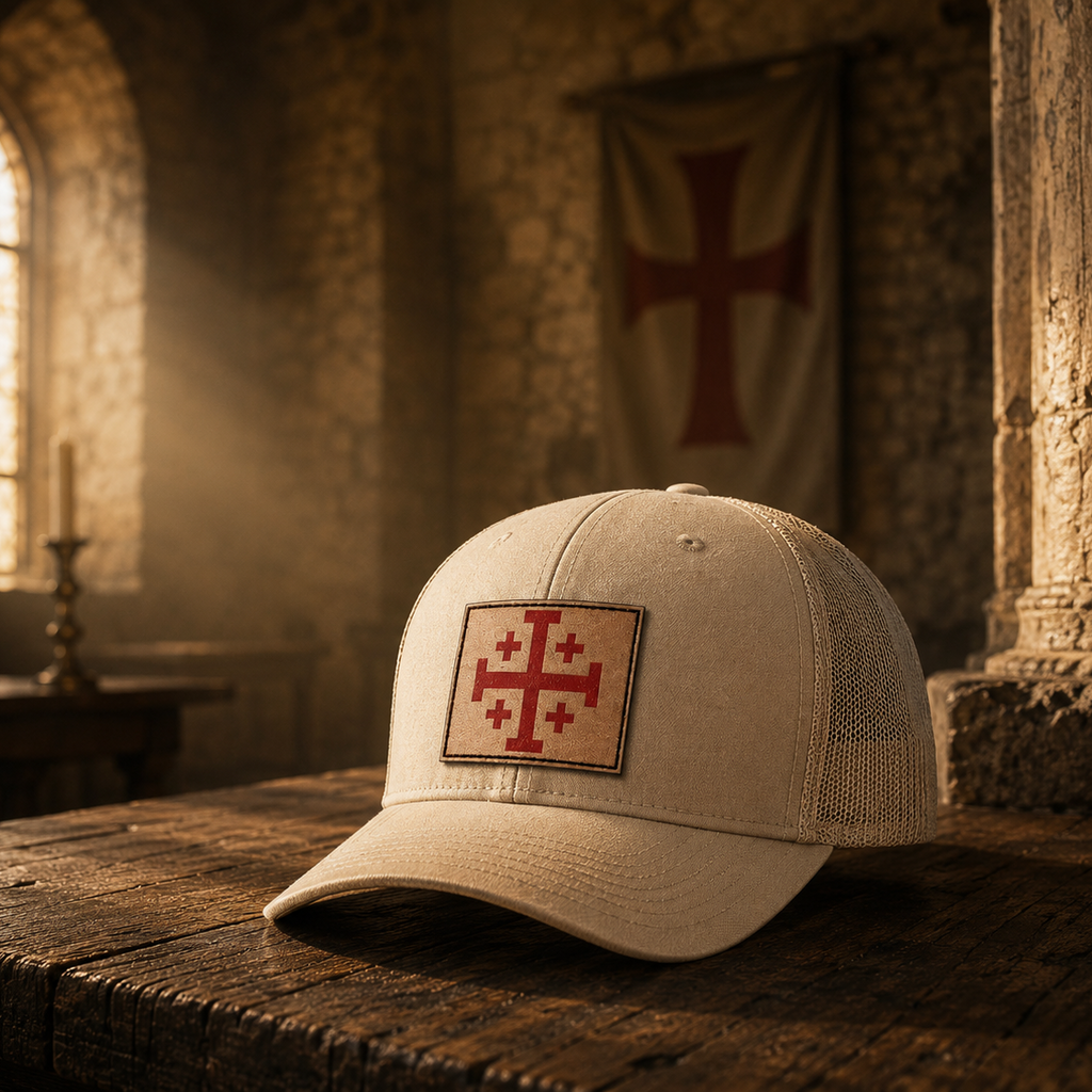 The Kingdom Leather Patch Hat
