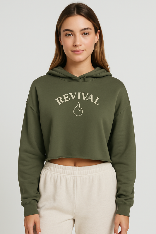 REVIVAL Crop Hoodie
