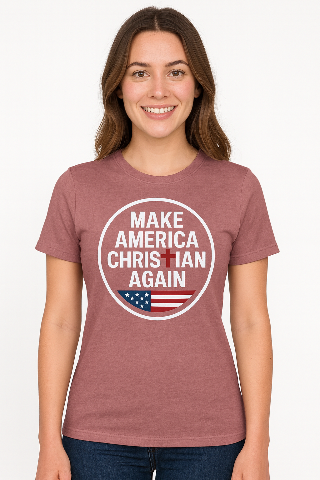 Women's Make America Christian Again Relaxed T-Shirt
